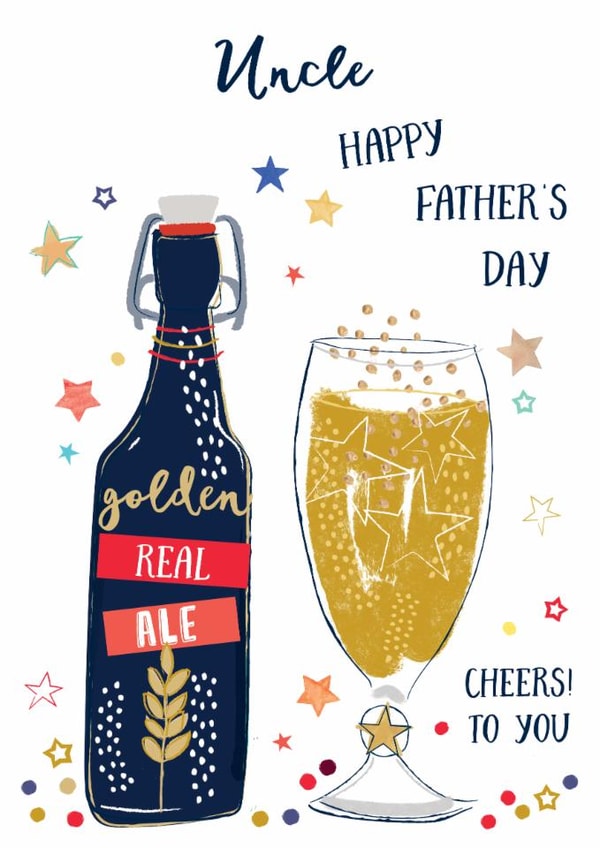 Father's Day card for Uncle created by Katie Phythian Design