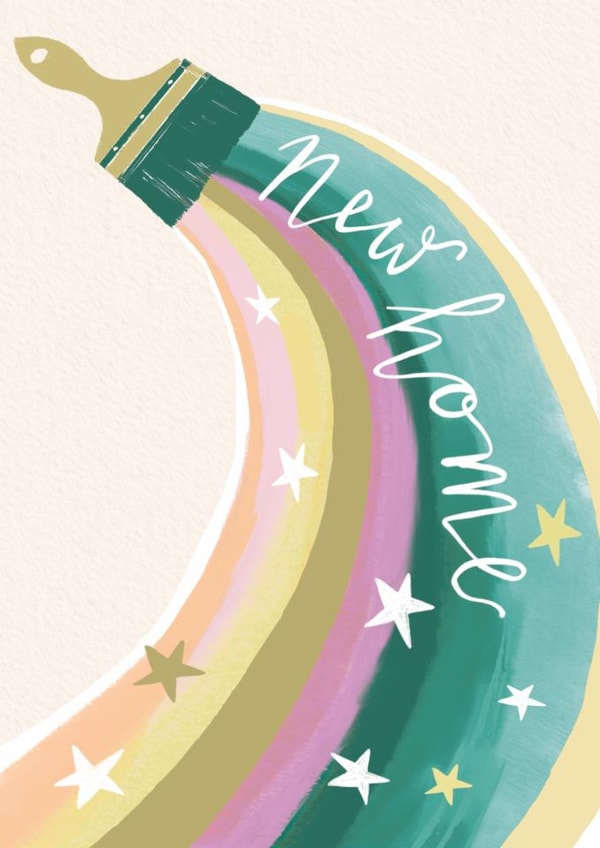 Pretty New Home Card - For Her - Decorate created by Louise Tiler