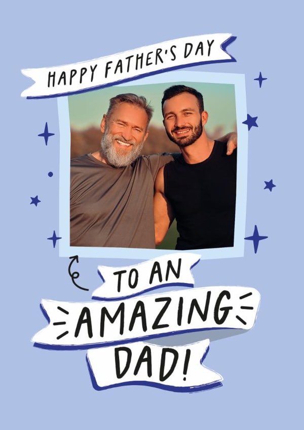 Classic Father's Day Card - Amazing Dad created by Studio Mads