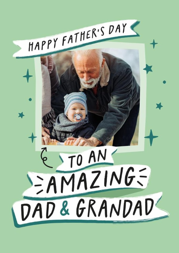 Classic Father's Day Card - Amazing Dad And Grandad created by Studio Mads