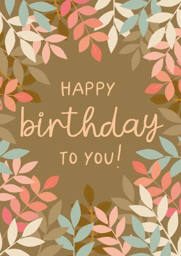 Classic Birthday Card - For Her - Gardener created by The Pattern Press