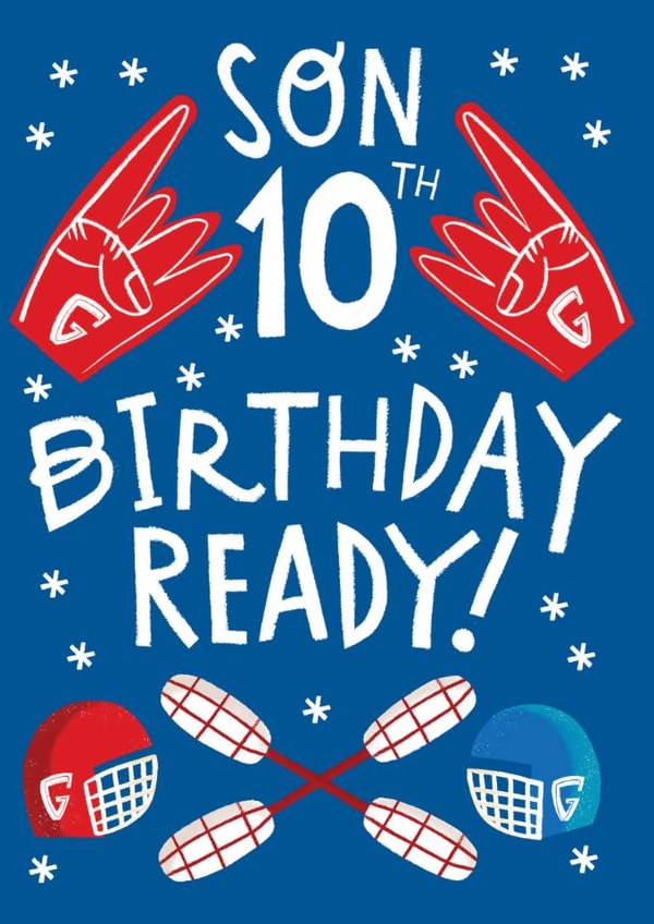 Fun Birthday Card - For Son - 10th - Gladiators created by @AimeeStevens.Design