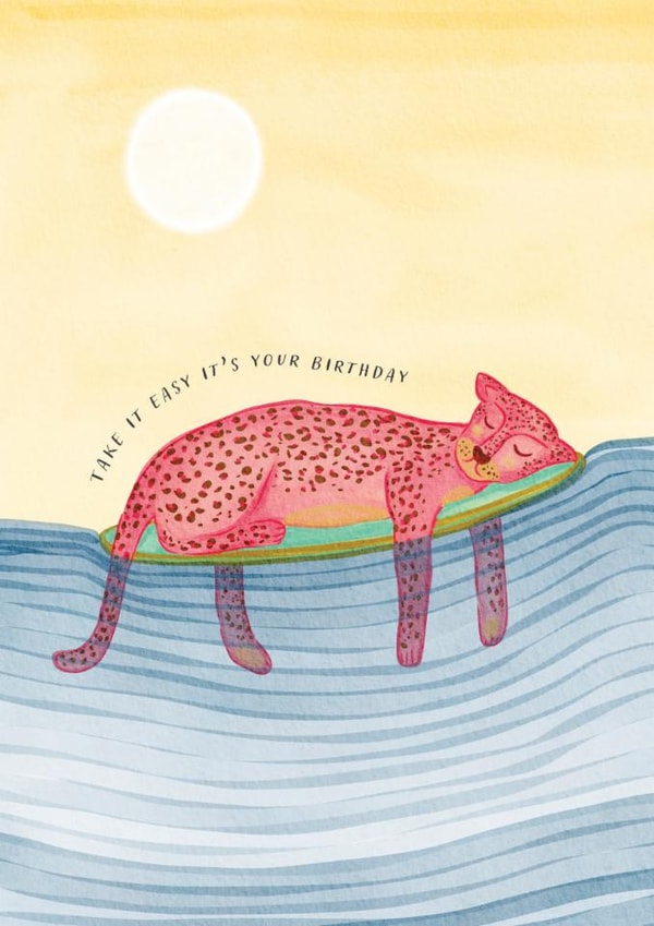 Lazy birthday greetings created by Nikita Jariwala