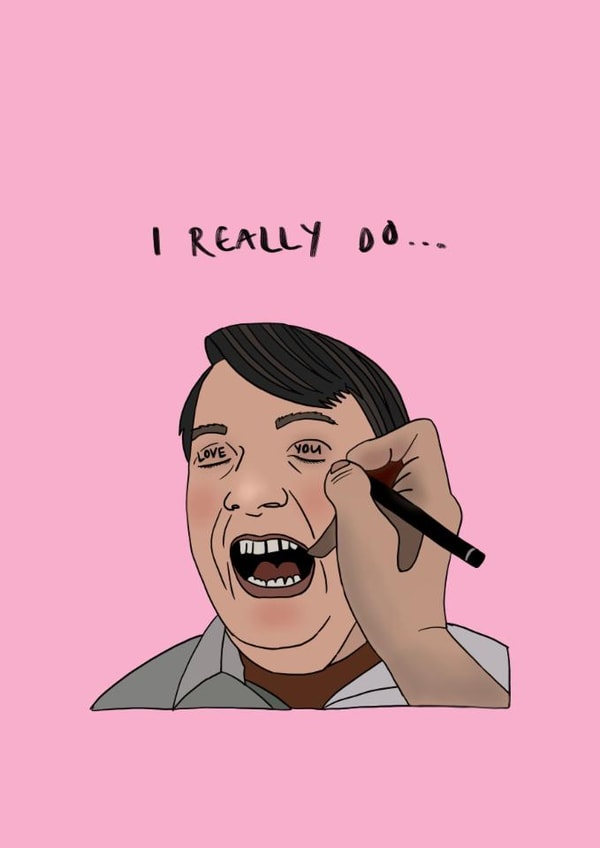 Peep Show Valentine's Day/Anniversary Card - I Really Do - Love You created by Ellie B.