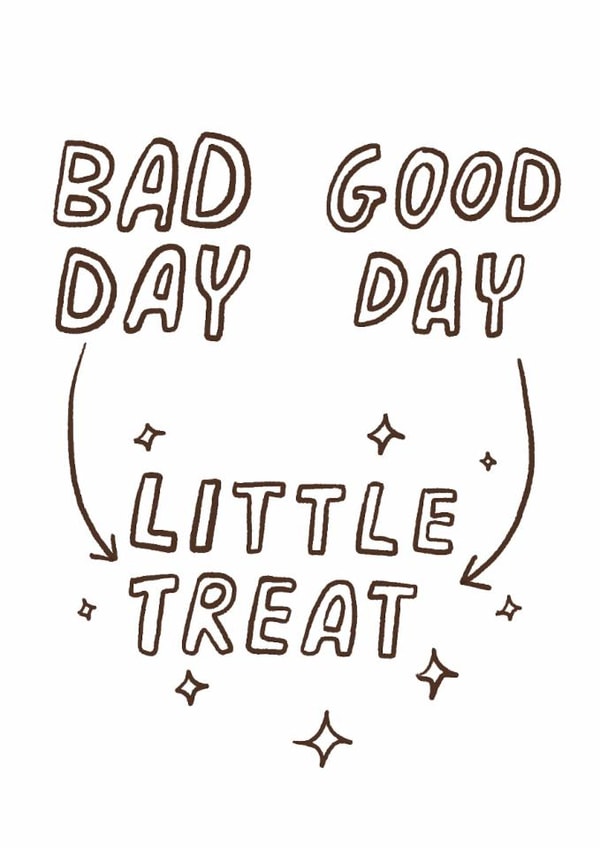 Funny Love And Friendship Card - Little Treat created by skeletondraw