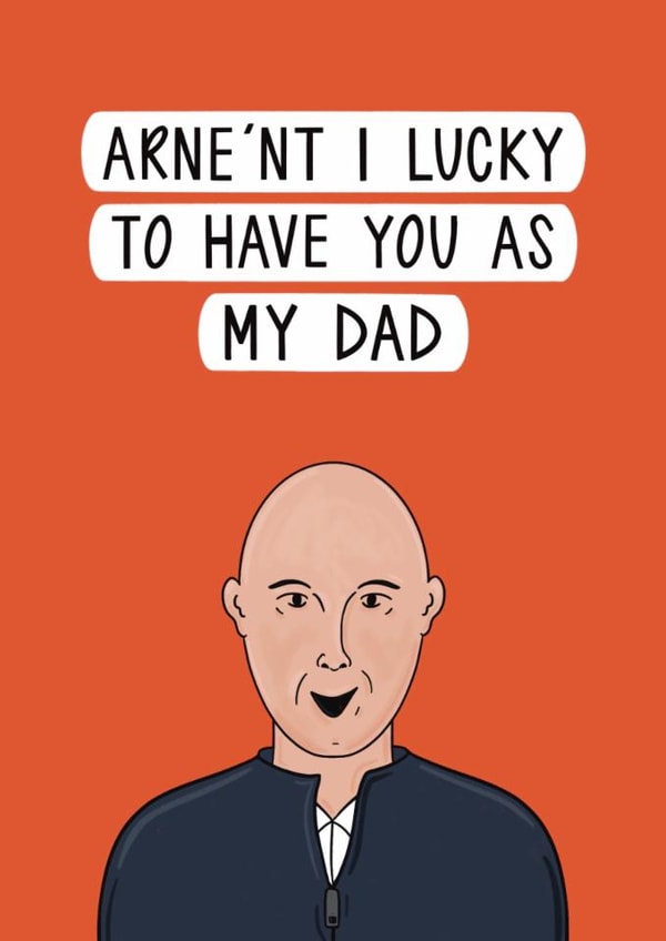 Liverpool Father’s Day Card - Liverpool FC - Arne Slot Pun created by Muses & May