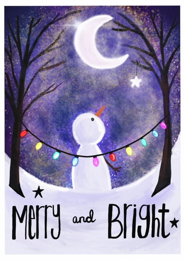 Merry & Bright created by Helen Wait