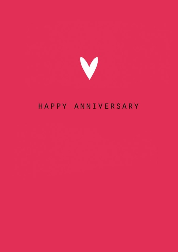 Classic Anniversary Card - Heart created by Kali Stileman