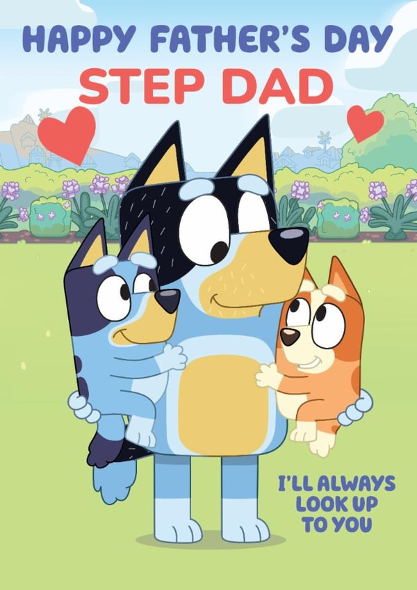 Adorable Father’s Day Card for Step Dad – I'll Always Look Up To You created by Danilo