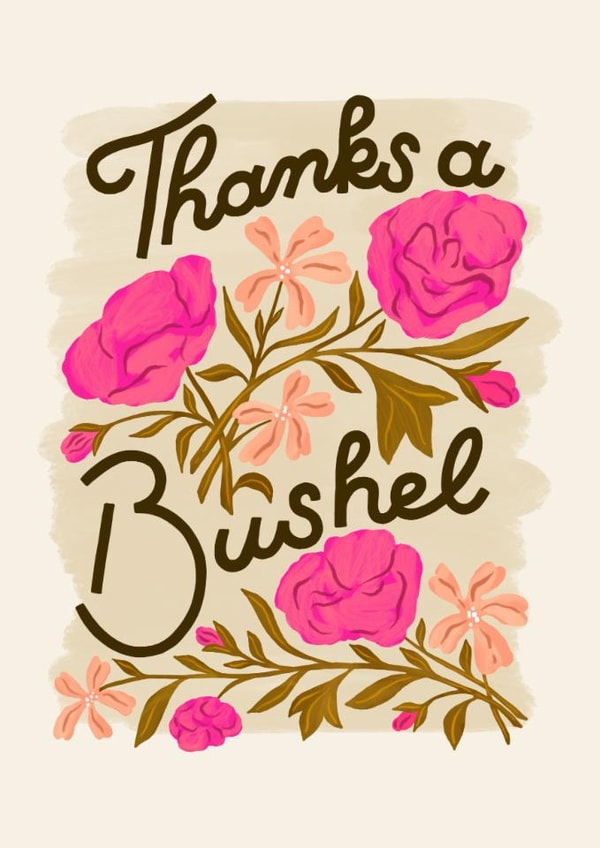 Thanks a Bushel created by Liz Kohler Brown