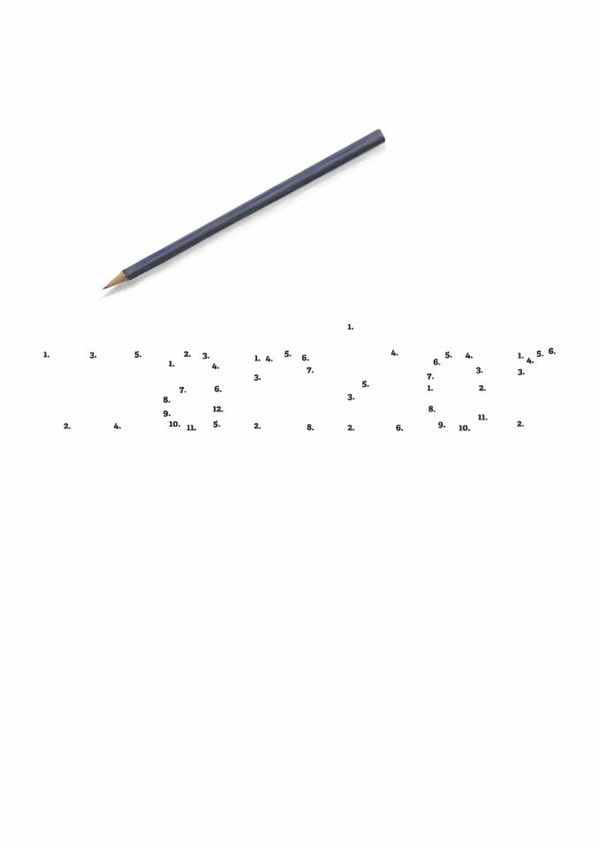 Rude birthday card dot to dot for your puzzle loving friends and family created by BitHarsh