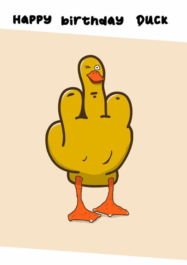 Happy Birthday Duck created by Benny