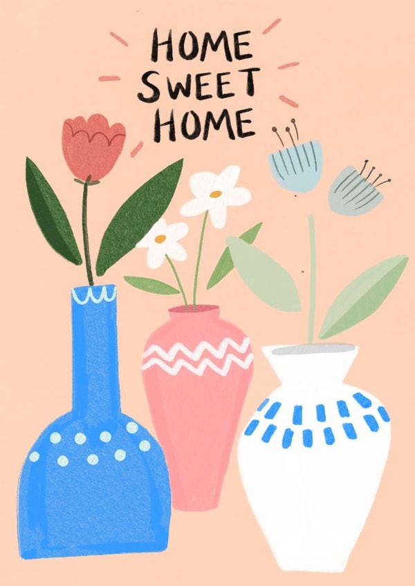 Classic New Home - Home Sweet Home - Vases & Flowers created by Kaitlin Mechan