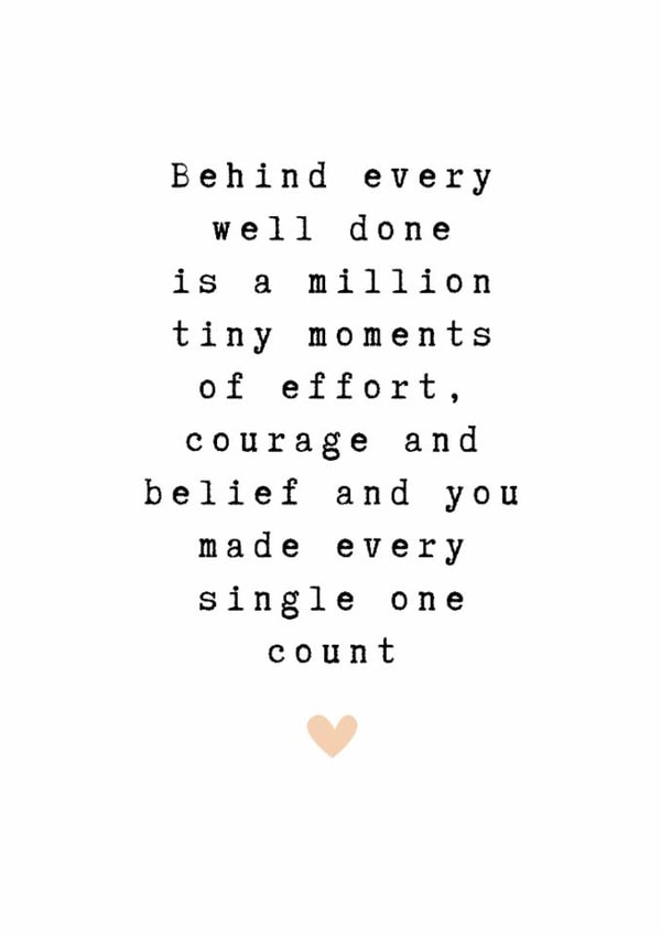 Classic Congratulations/Graduation Card - For Her - Well Done created by @hollielonglanddesigns