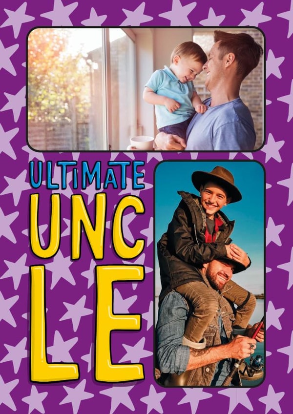 Fun Birthday Card - For Uncle - Ultimate Uncle Card created by TeePee Creations