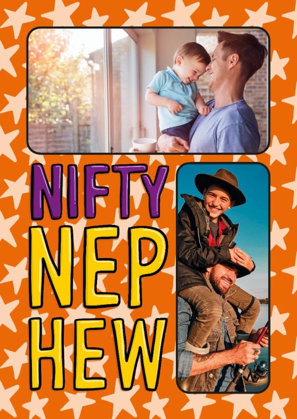 Fun Birthday Card - For Nephew - Stars created by TeePee Creations