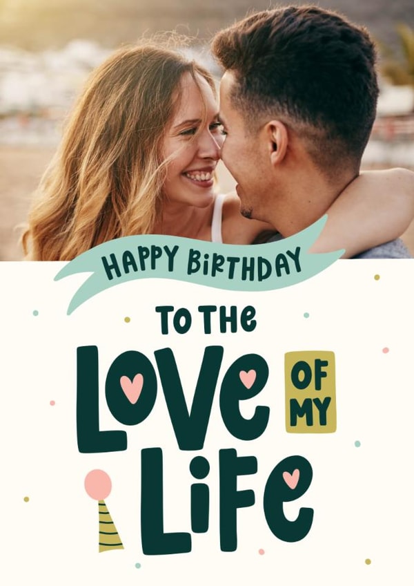 Classic Birthday Card - Love of Life created by Abbie Imagine