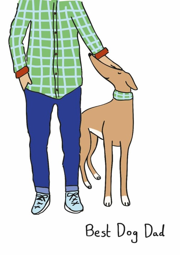 Best Dog Dad created by Liz Pengilley