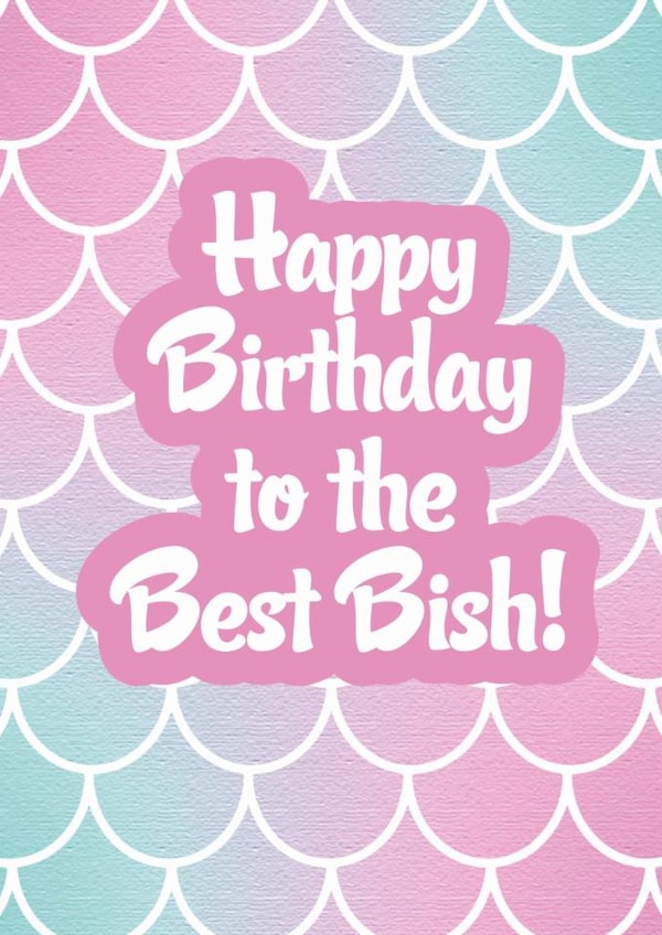 A fun birthday card for your bestie – Birthday bitch! created by CD Design