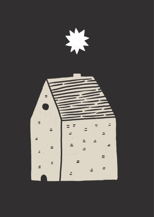 Arty New Home Card - Starry Night created by Lauren Marina