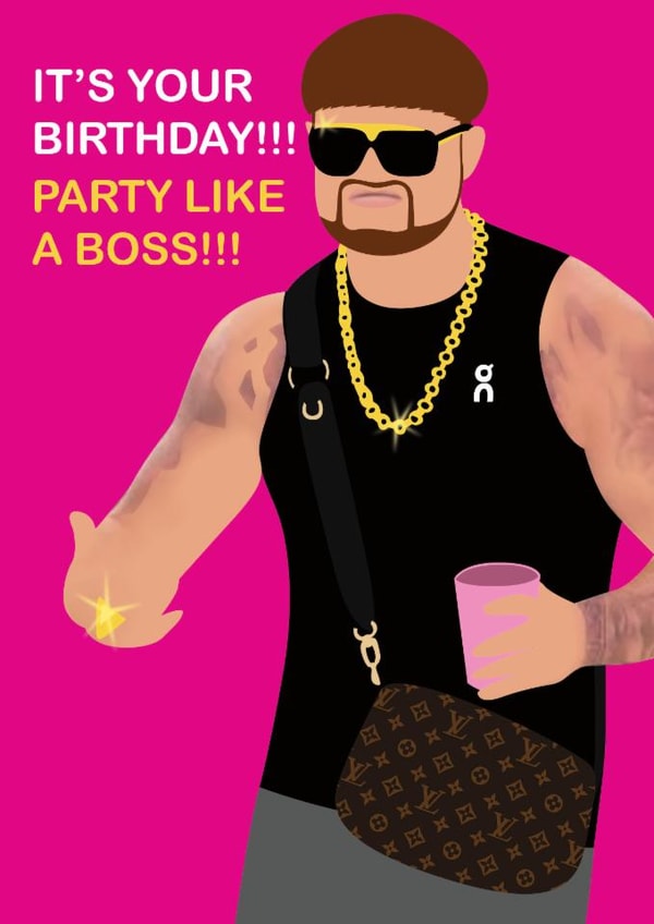 This iconic design is of the Ibiza Final Boss!!! created by Paul Jones