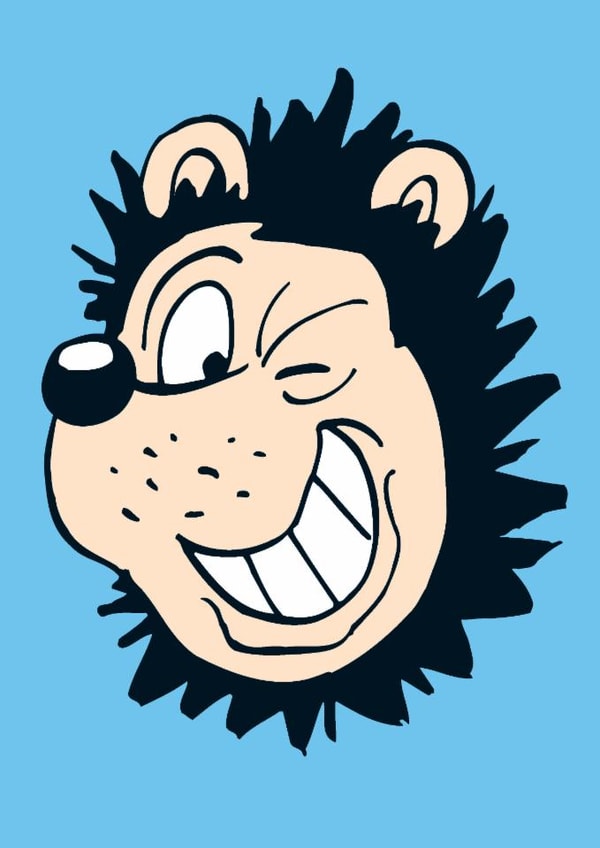 Fun Birthday Card - Gnasher - Beano created by Hype Associates