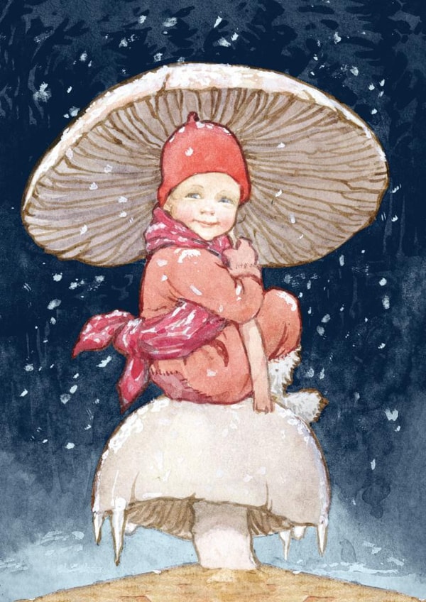 Cute Christmas Card - Fairy Land - Mushroom created by Hype Cards