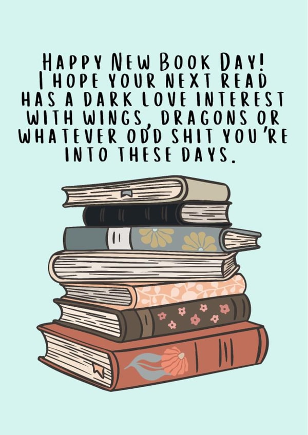 Funny Bookish Card for your Best Friend created by Sofi Lofi Studio