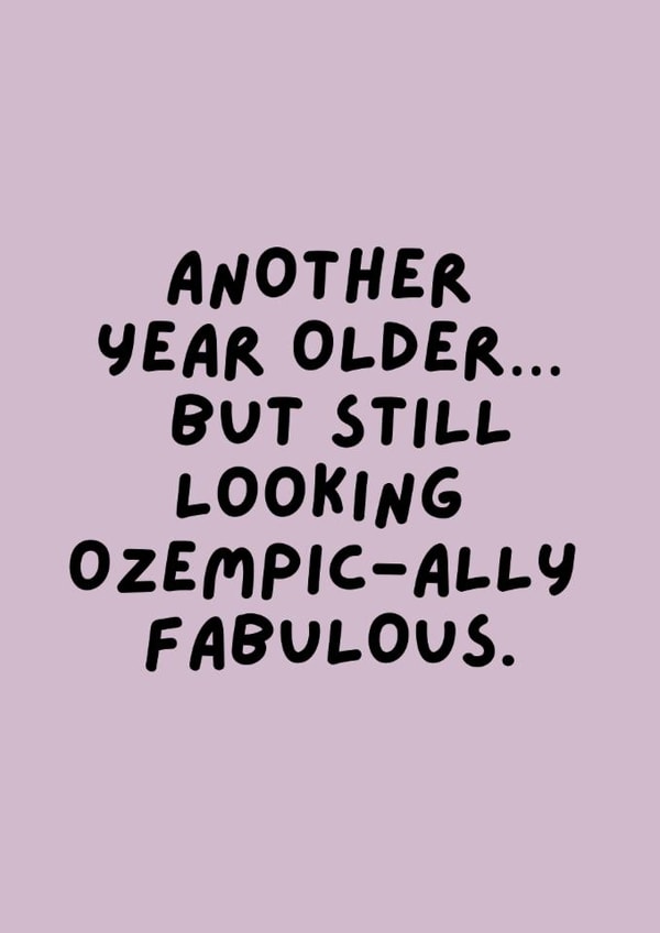 Have a jab! Funny and cheeky birthday card. created by Happy Dollop