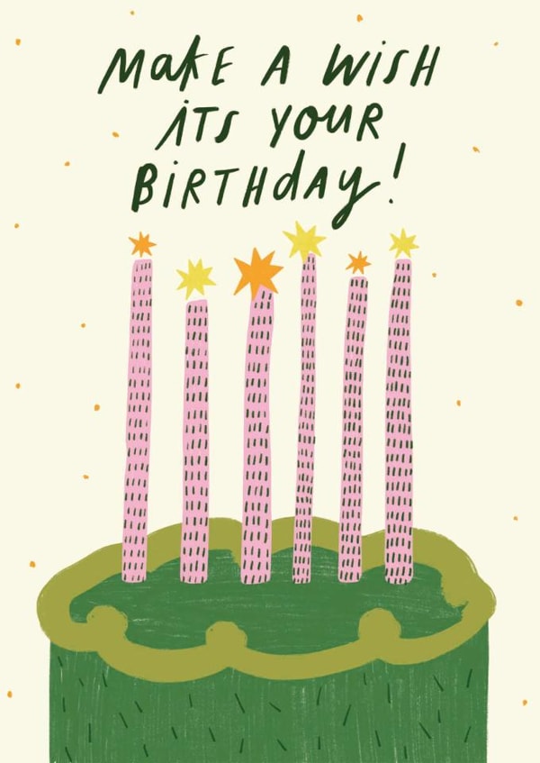 Classic Birthday Card - Make A Wish created by Kerrie McNeill