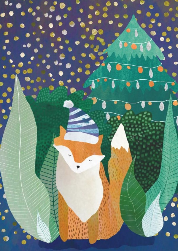 Christmas Fox created by Madeleine Groves