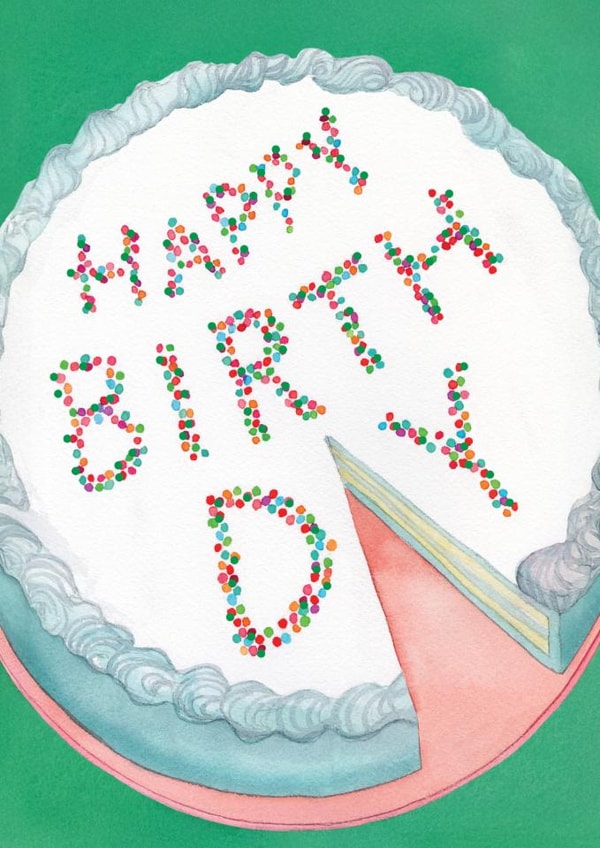Classic Birthday Card – Sprinkles Cake created by Ohh Deer