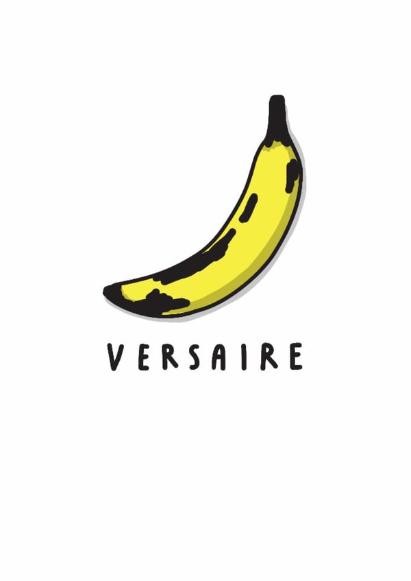 Funny Birthday Card - Banana Versaire - Bon Anniversaire created by mungo and shoddy