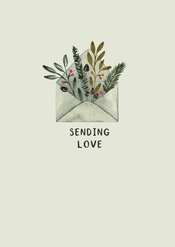 Sending love this christmas created by Elena O'Neill