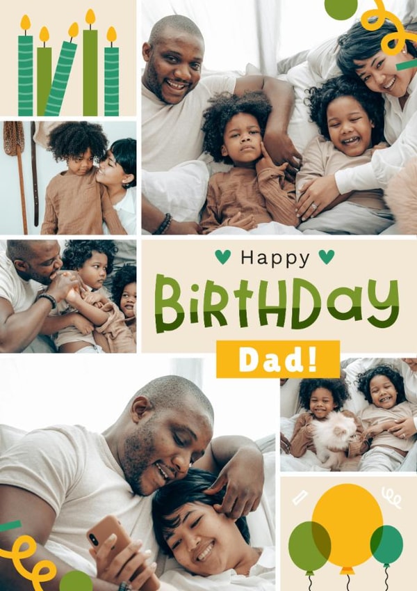 Classic Birthday Card - For Dad created by Joanne Hawker