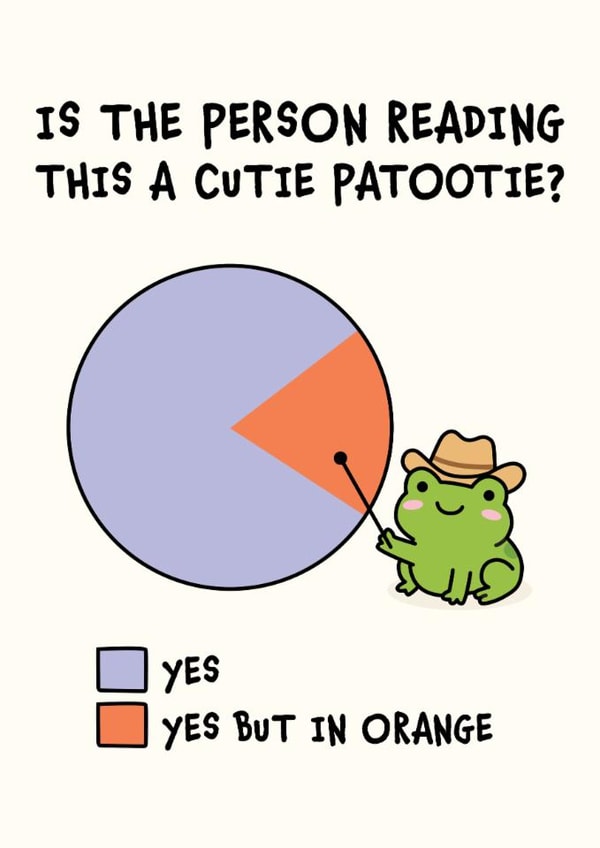 Cute Frog Anniversary / Valentine's Day Card For Significant Other created by DesignShedCymru