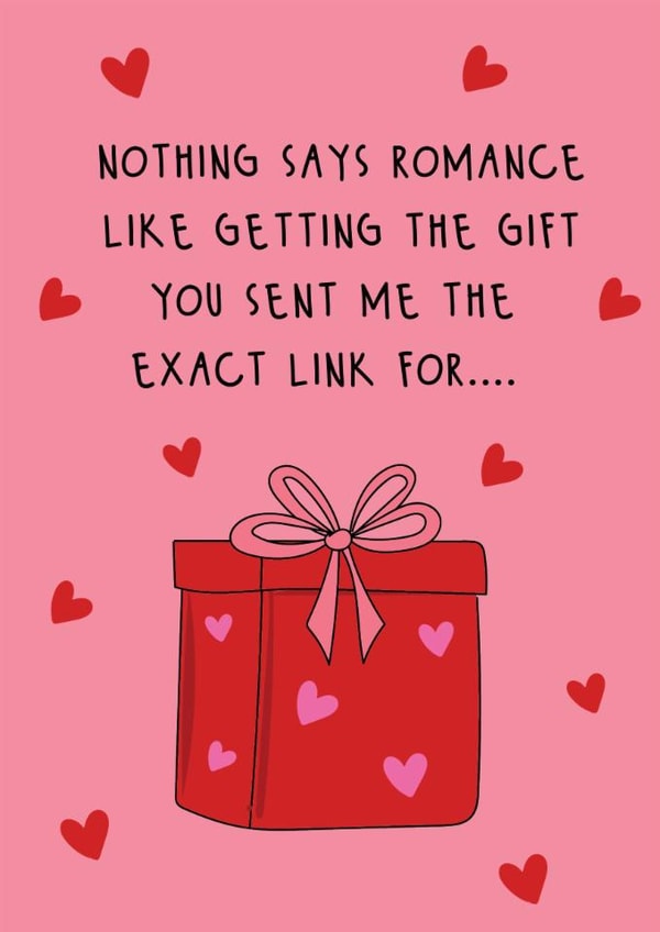 Funny Valentine's Day Card - The Perfect Gift created by @Laura Lonsdale Designs