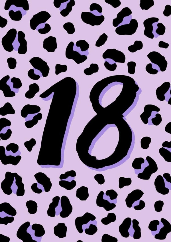 18 and Unleashed - Wild Child Turns 18 created by Black Cat Design