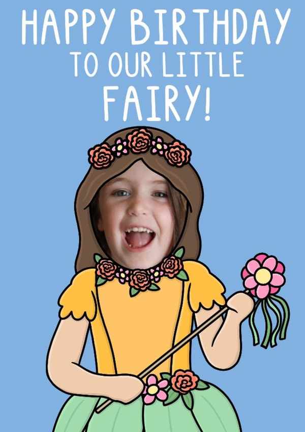 Cute Birthday Card - Our Little Fairy created by OhJaye