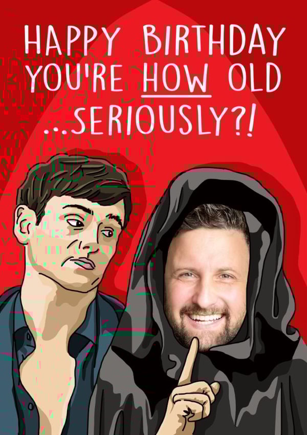 Funny Traitors Birthday card created by Emma Proctor