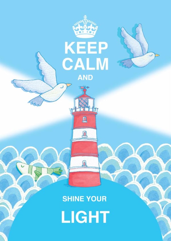 Good Luck Card with a Positive message created by Siobhan at april rose