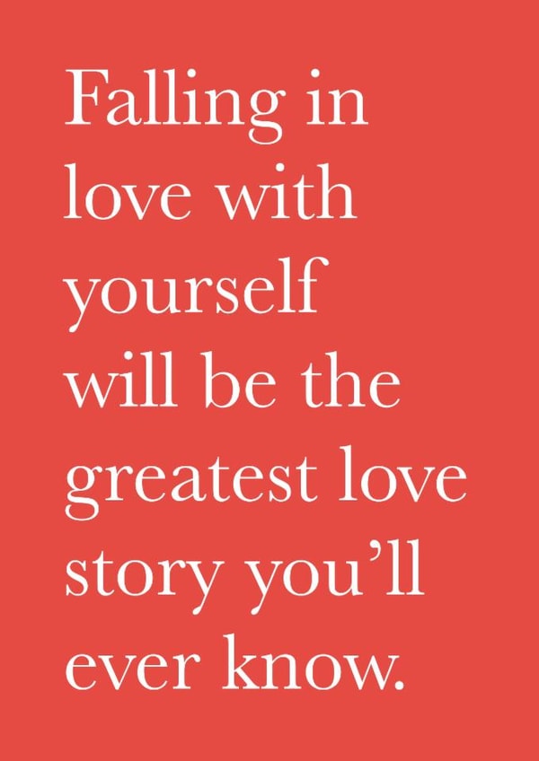 Sentimental Friendship Card - Positivity - Greatest Love Story created by Pickled Prints