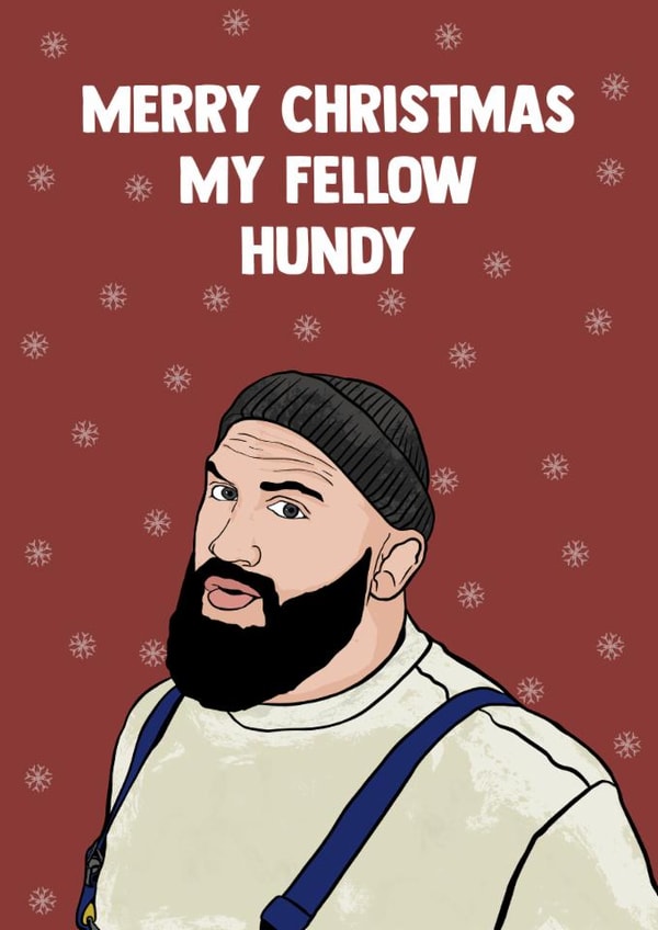 Fun Christmas Card - Joe Marler - Celebrity Traitors created by Doublea