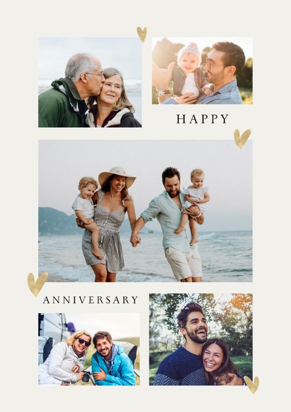 Classic Anniversary Card - Mini Hearts created by Spark and Wild