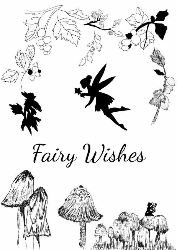 Fairy Wishes - Whimsical Woodland Magic Card created by Julie Williamson Designs