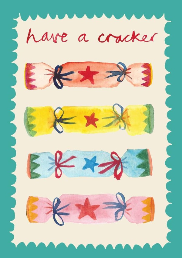 Classic Christmas Card - Have A Cracker created by Poet and Painter