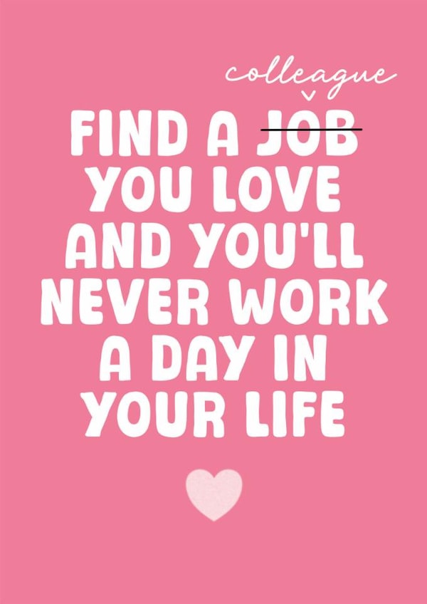 Funny Valentine's Day Card - Work Friend - Galentine's Day created by Stuck Shop Gifts