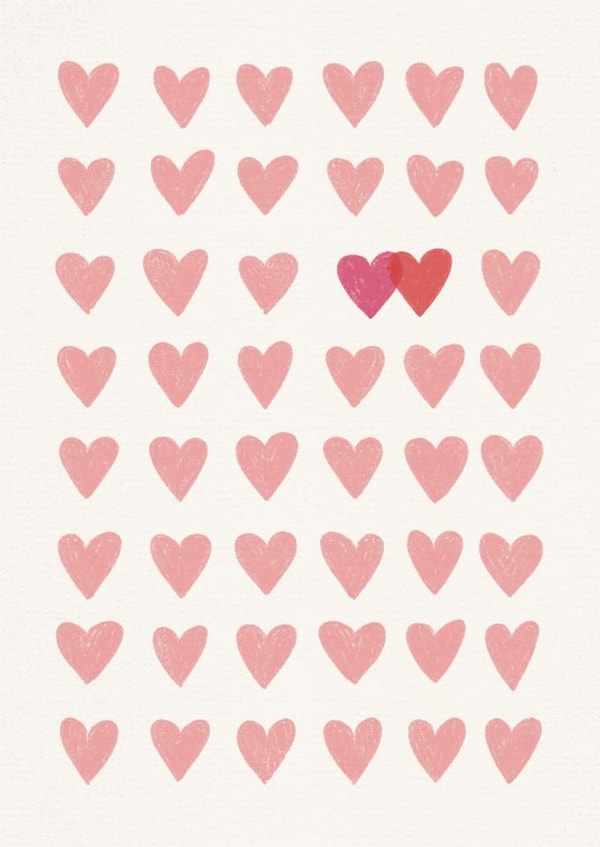 Classic Valentine's Day Card - Hearts created by Sydney Jo Designs
