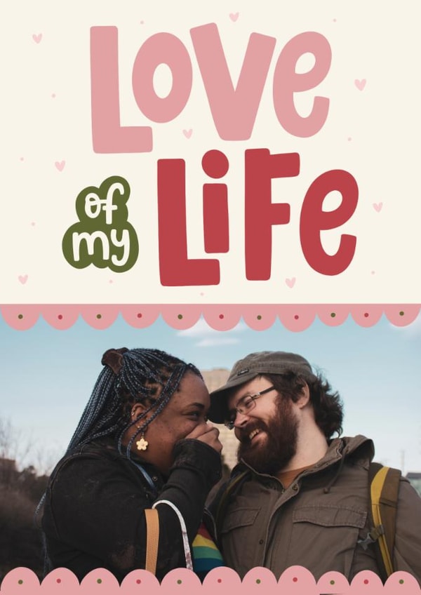 Classic Valentine's Day/Anniversary Card - Love Of My Life | thortful