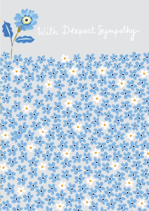 With Deepest Sympathy Card created by Paper Salad